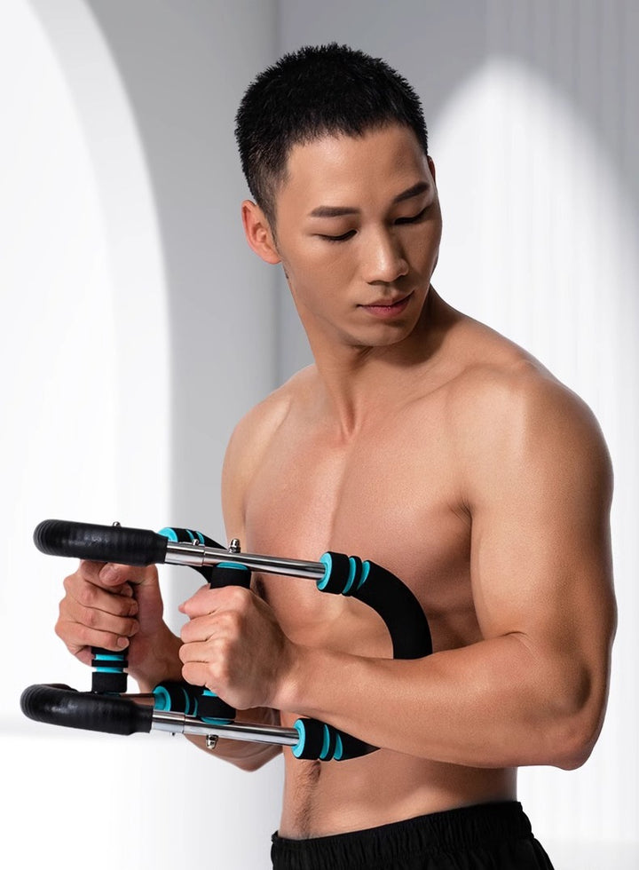 U-shaped chest and arm trainer