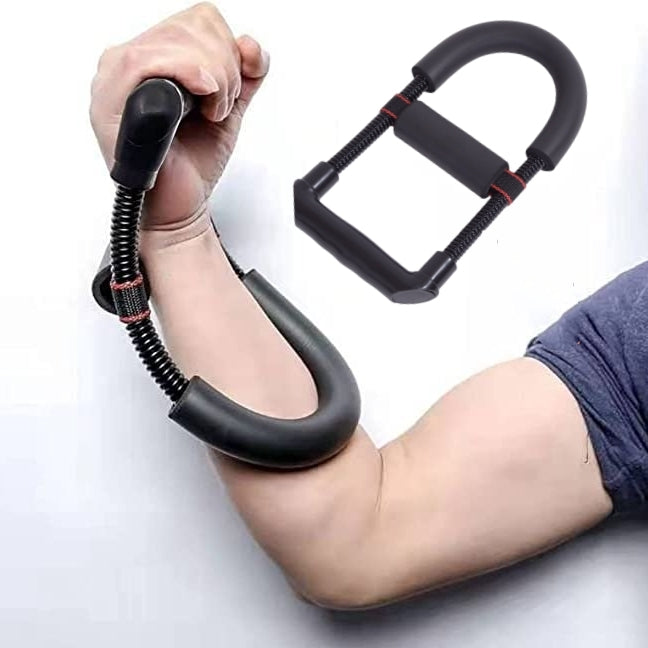 U-shaped wrist and forearm trainer with foam grip