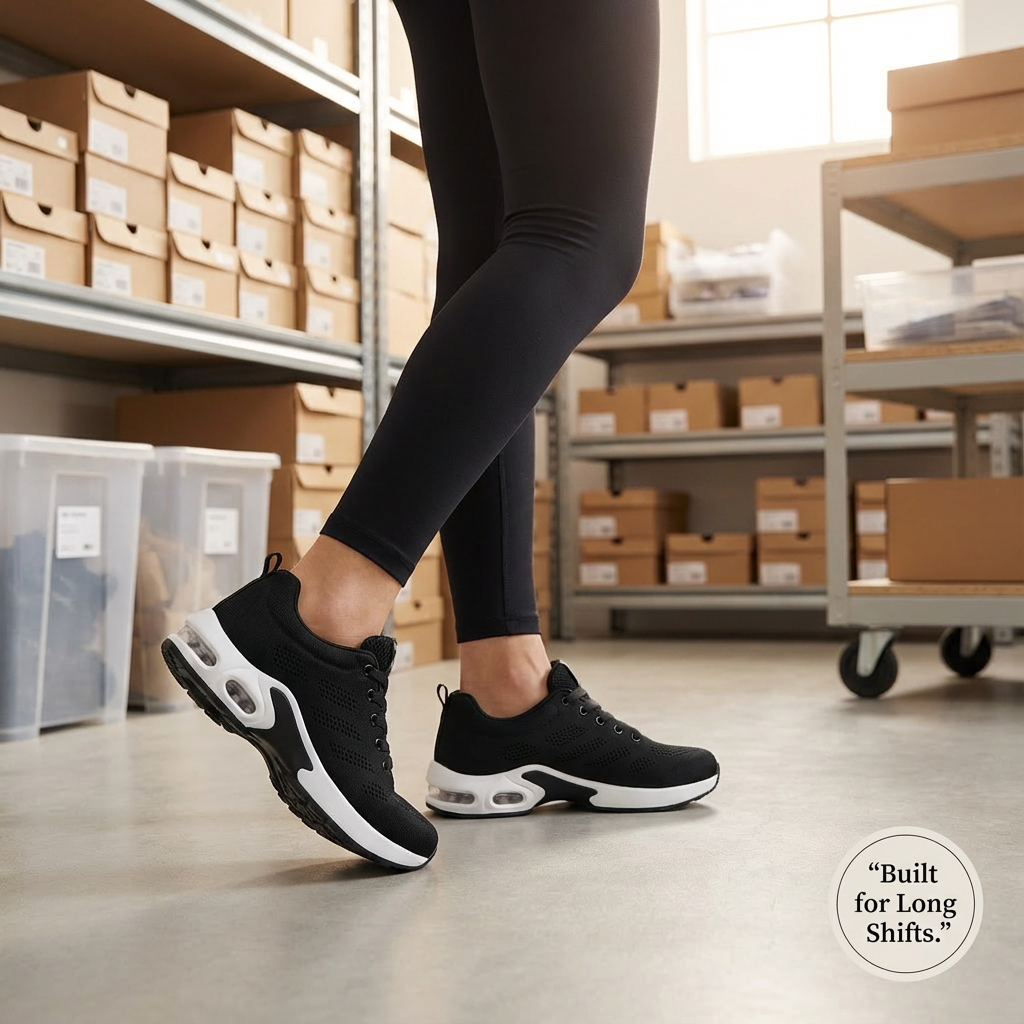 Orthora Pro – 12-Hour Shift Shoes for All-Day Foot, Knee &amp; Back Pain Relief