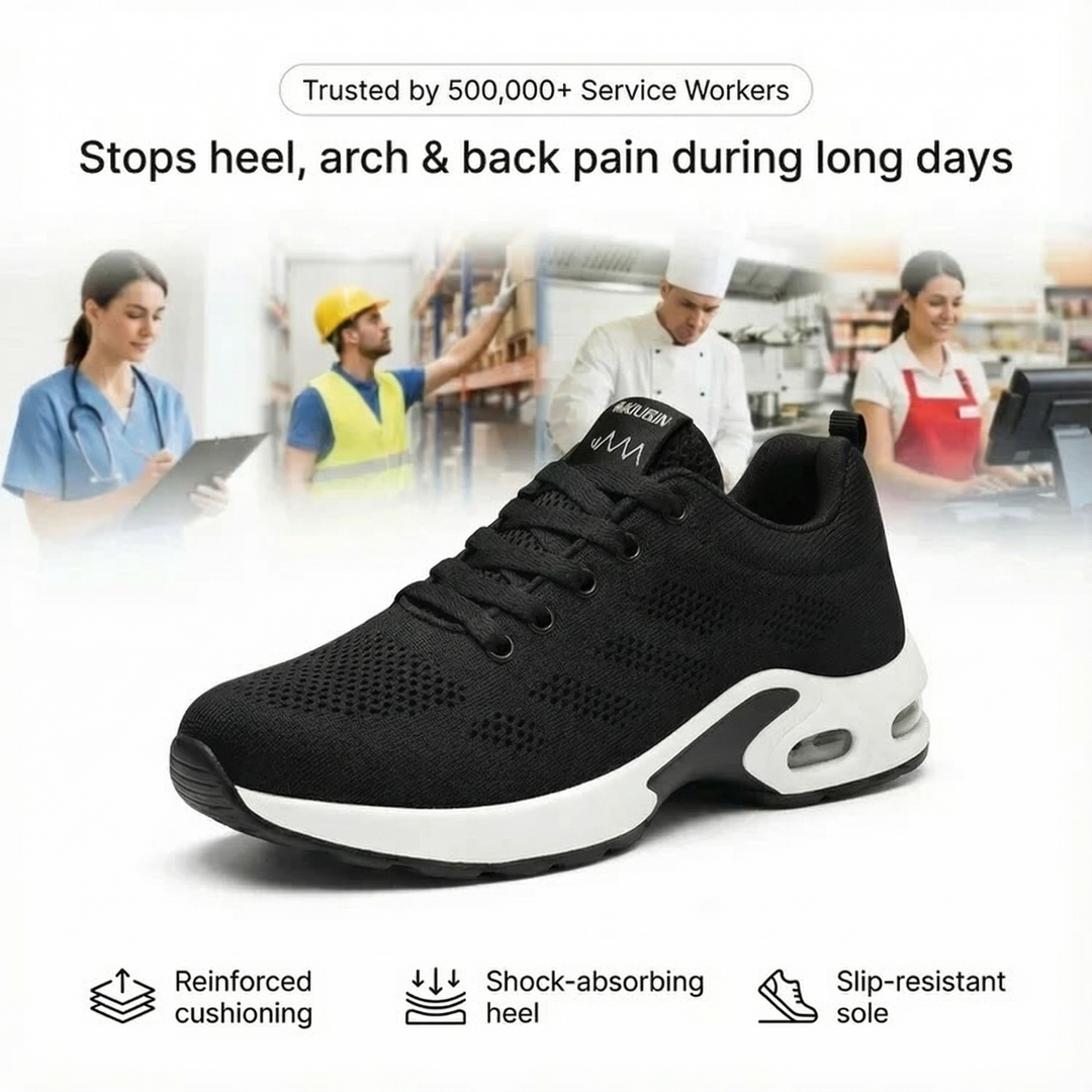 Orthora Pro – 12-Hour Shift Shoes for All-Day Foot, Knee &amp; Back Pain Relief