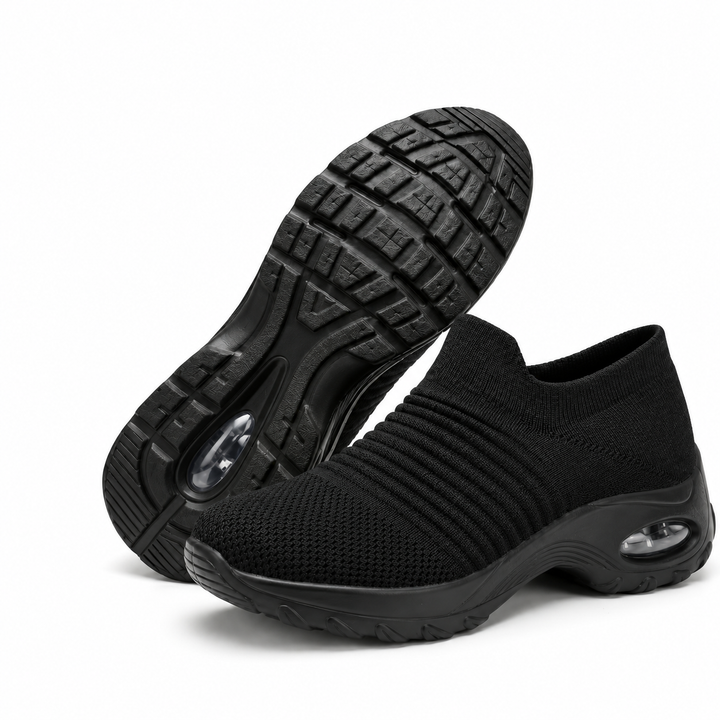 Breathable No-Tie Stretch Shoes