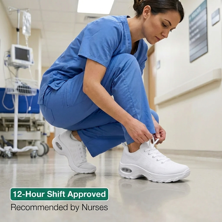 Orthora Pro – 12-Hour Shift Shoes for Heel &amp; Plantar Fasciitis Relief (Unisex)