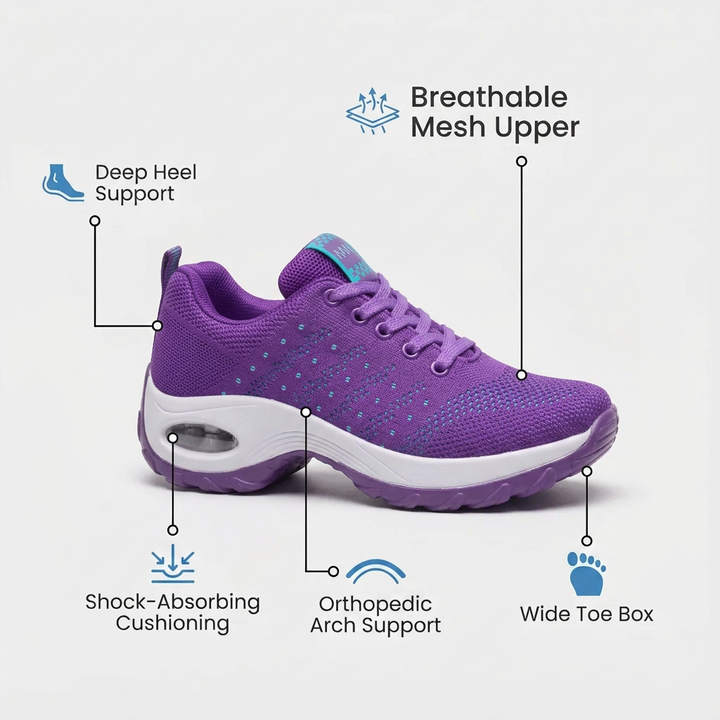 Orthora Pro – 12-Hour Shift Shoes for Heel &amp; Plantar Fasciitis Relief (Unisex)