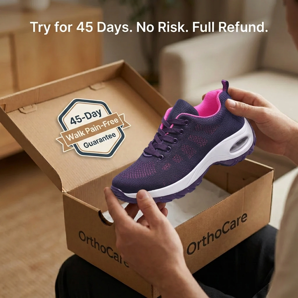 Orthora Pro – 12-Hour Shift Shoes for Heel &amp; Plantar Fasciitis Relief (Unisex)