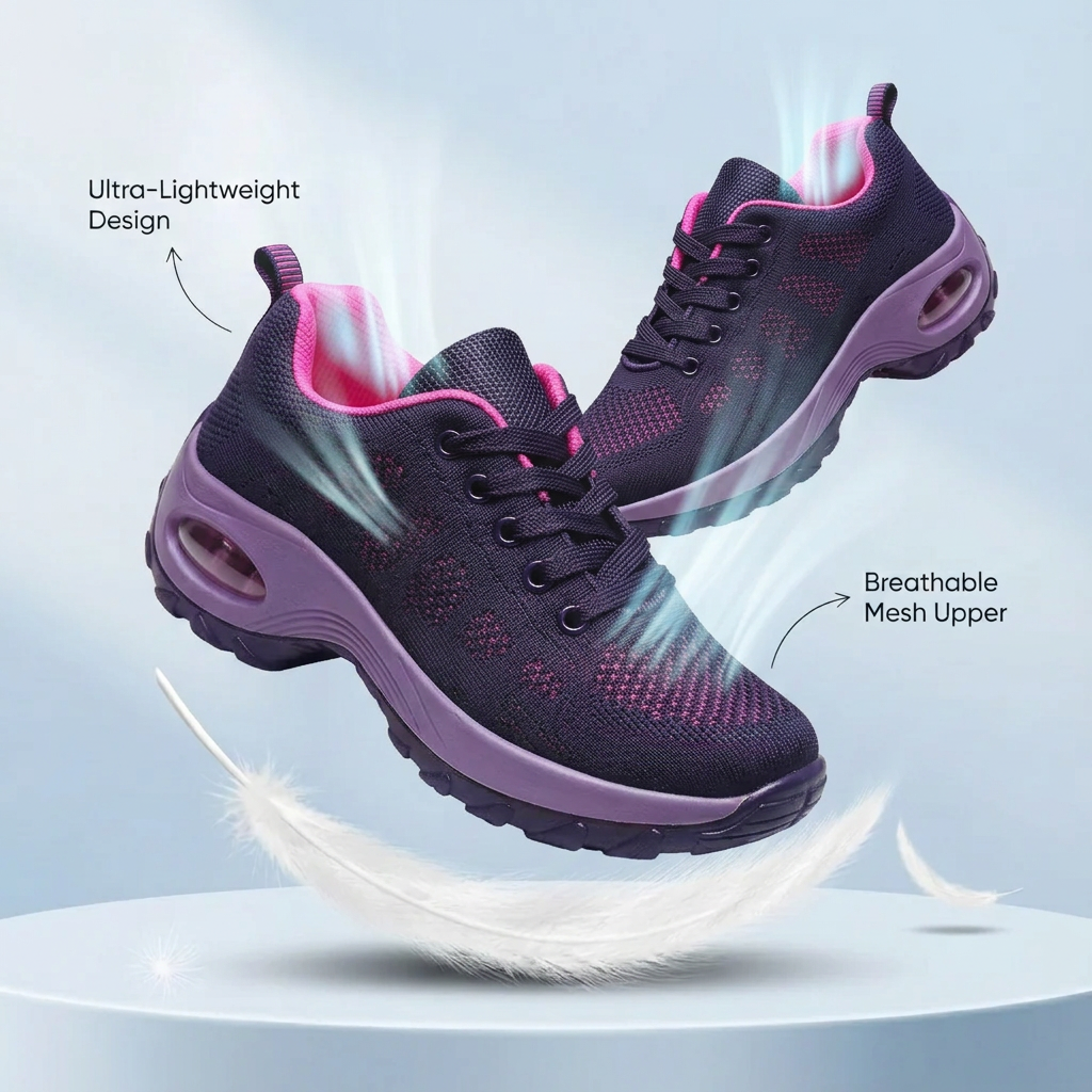 Orthora Pro – 12-Hour Shift Shoes for Heel &amp; Plantar Fasciitis Relief (Unisex)