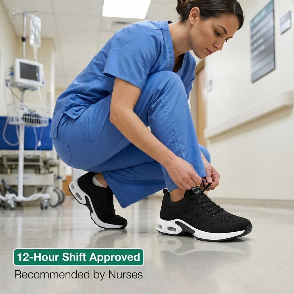 Orthora Pro – 12-Hour Shift Shoes for All-Day Foot, Knee &amp; Back Pain Relief