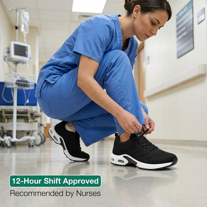 Orthora Pro – 12-Hour Shift Shoes for All-Day Foot, Knee &amp; Back Pain Relief