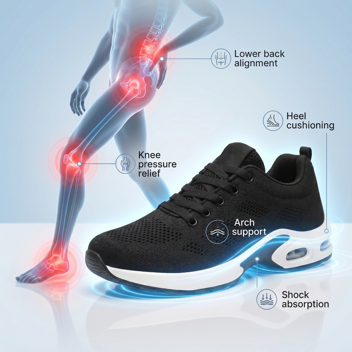 BOrthora Pro — Long-Shift Walking Shoes for Work &amp;amp; Everyday Wear